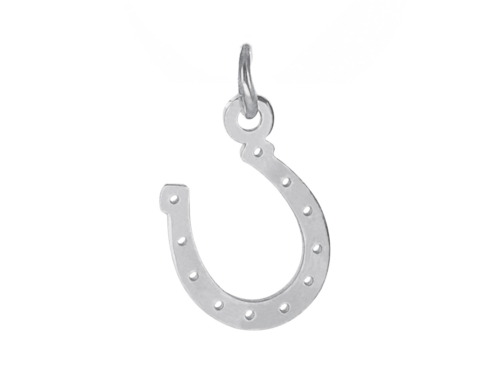 Pendentif Fer à Cheval Avec Coccinelle Or Jaune 333/8K - Amulette Chance 15x14mm
