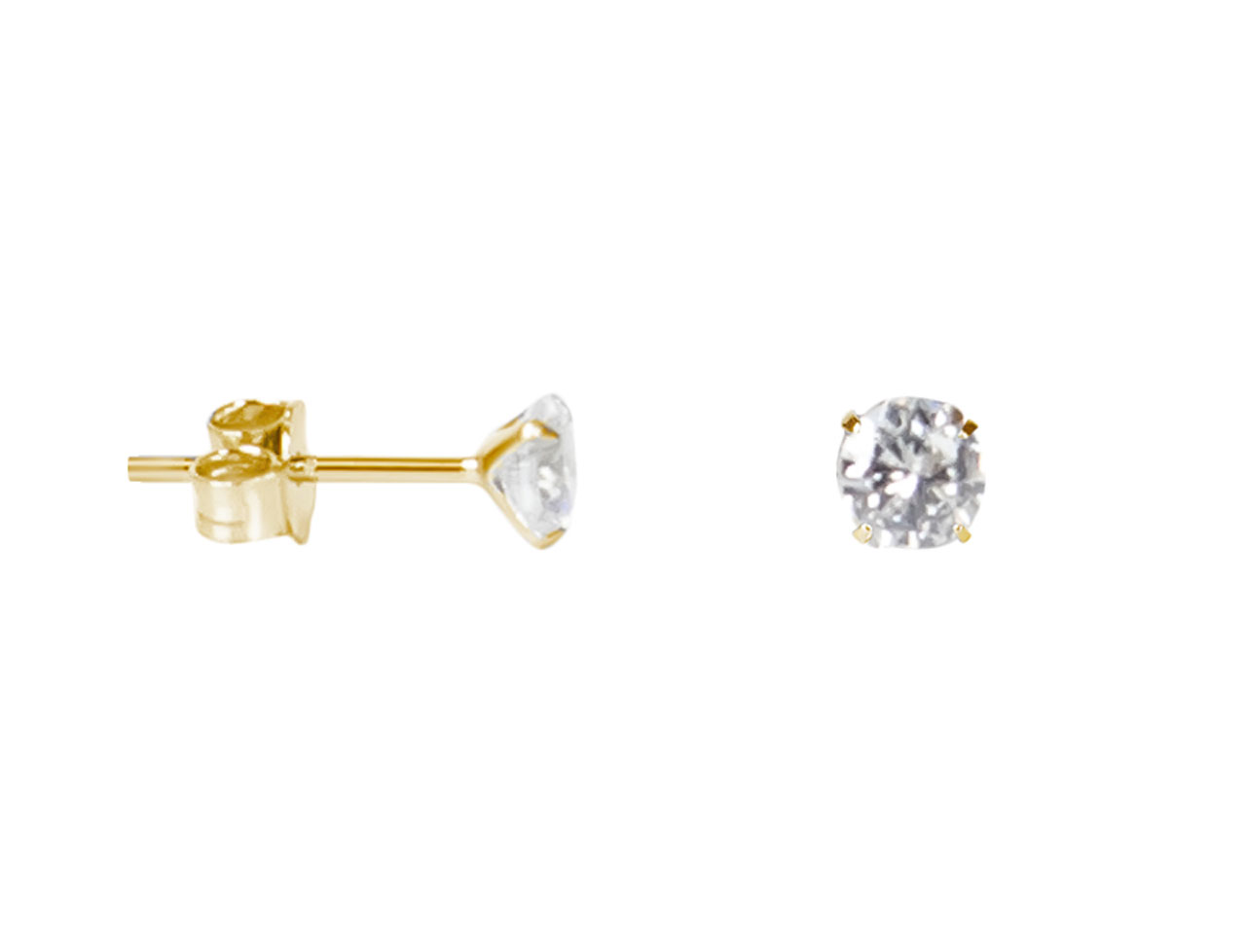 Boucle D'oreille Solitaire - Modèle 595, état Neuf, Occasion