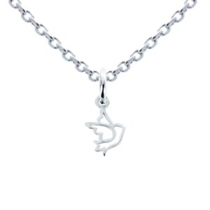 Collier argent 925 "Colombe"