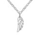 Collier aile d'ange acier