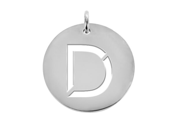 Médaille Lettre Découpée 20 mm