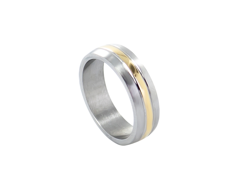 Bague Homme Acier Inoxydable 12 Mm - Alliance Large Style Pipe Cut, Confort Fit - Pour Mariage, Quotidien, Cadeau
