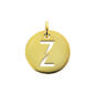 Médaille Lettre Découpée 12 mm