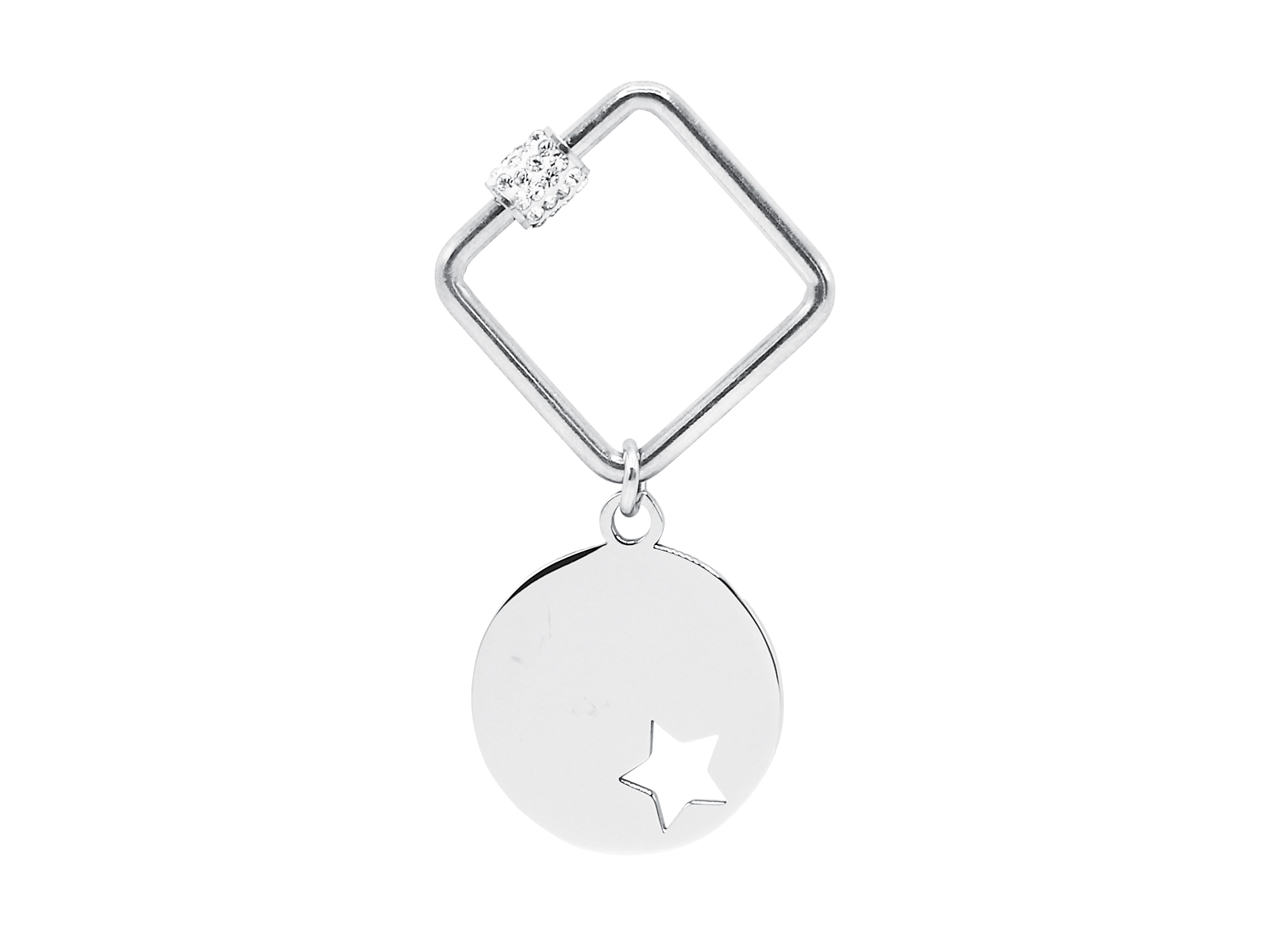 Médaille pour animaux étoile à personnaliser 20 mm de diamètre