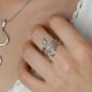 Bague ajustable serpent en acier inoxydable doré