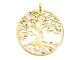 Pendentif arbre de vie 20mm gold