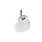 Pendentif petit coeur acier à personnaliser