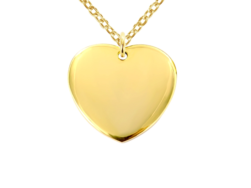 Collier coeur à personnaliser