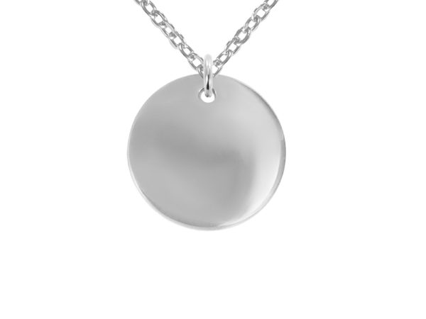 Collier médaille à personnaliser