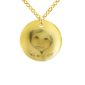 Collier médaille 20 mm à personnaliser avec photo