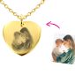 Collier coeur 20mm à personnaliser avec photo