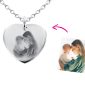 Collier coeur 20mm à personnaliser avec photo
