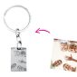 Porte-clés acier à personnaliser avec photo