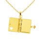 Collier chaîne maille forçat livre 