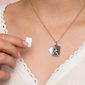Collier chaîne maille forçat enveloppe 