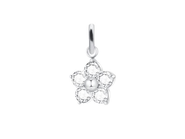 PENFLEUROZ-RH.jpg Pendentif fleur oxydes de zirconium blancs en acier inoxydable argenté