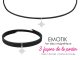 Bijou magnétique 3 en 1 étoile polaire oxydes de zirconium blancs en acier inoxydable argenté